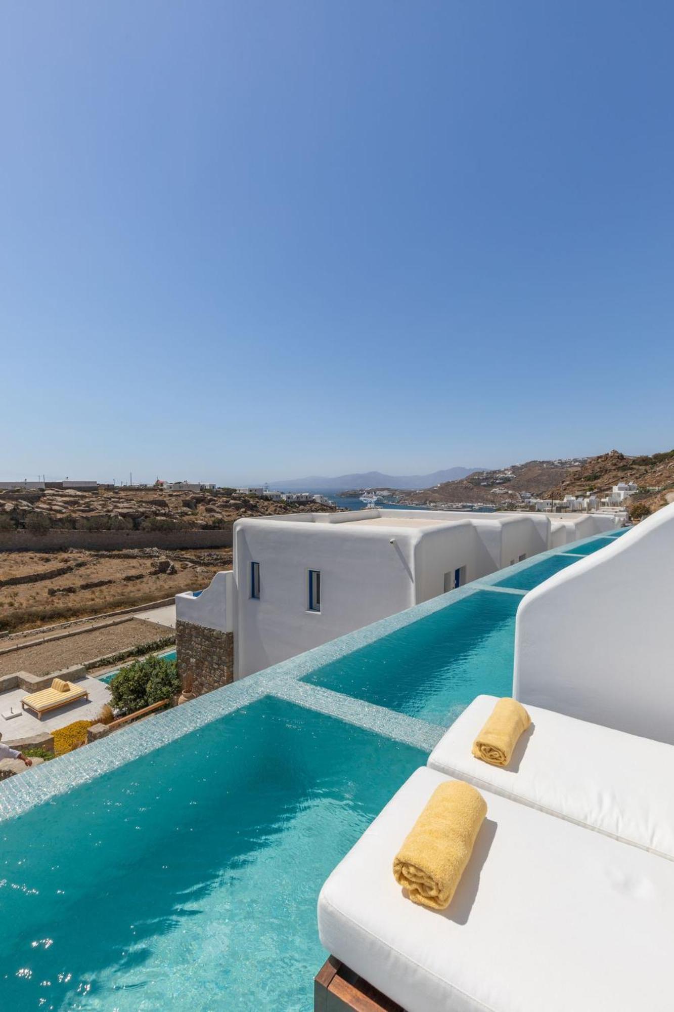 โรงแรมซานอันโตนิโอ ซัมเมอร์ แลนด์ Mykonos Town ภายนอก รูปภาพ