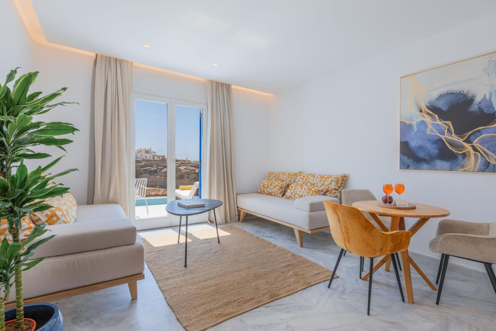 โรงแรมซานอันโตนิโอ ซัมเมอร์ แลนด์ Mykonos Town ภายนอก รูปภาพ