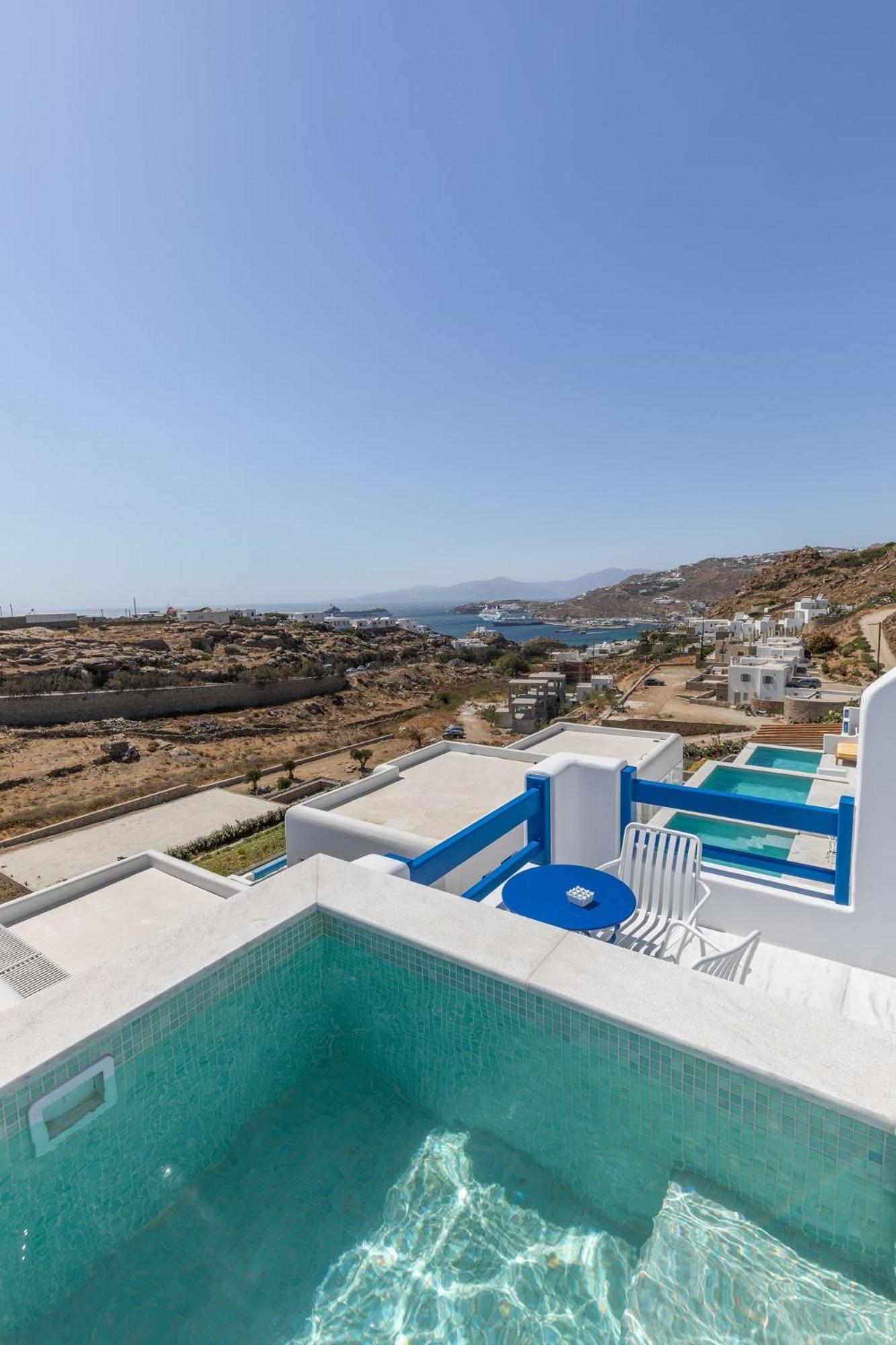 โรงแรมซานอันโตนิโอ ซัมเมอร์ แลนด์ Mykonos Town ภายนอก รูปภาพ